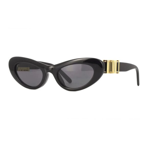 NWT  Loewe Sunglasses LOEWE EYEWEAR Double-frame cat-eye gold-tone and acetate  main image 2